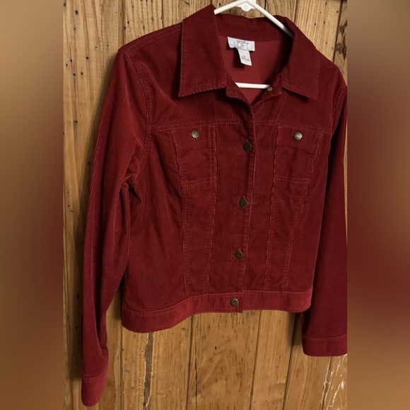 Ann Taylor Jackets & Blazers - Ann Taylor Loft Rust Red woman’s size 10 corduroy jacket.
